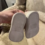 Thumbnail for Flat running shoes for babies with a side zip