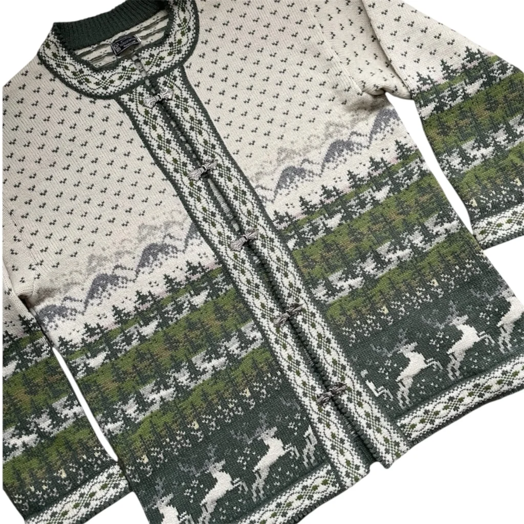 Featured image for Nordic wool cardigan, XL