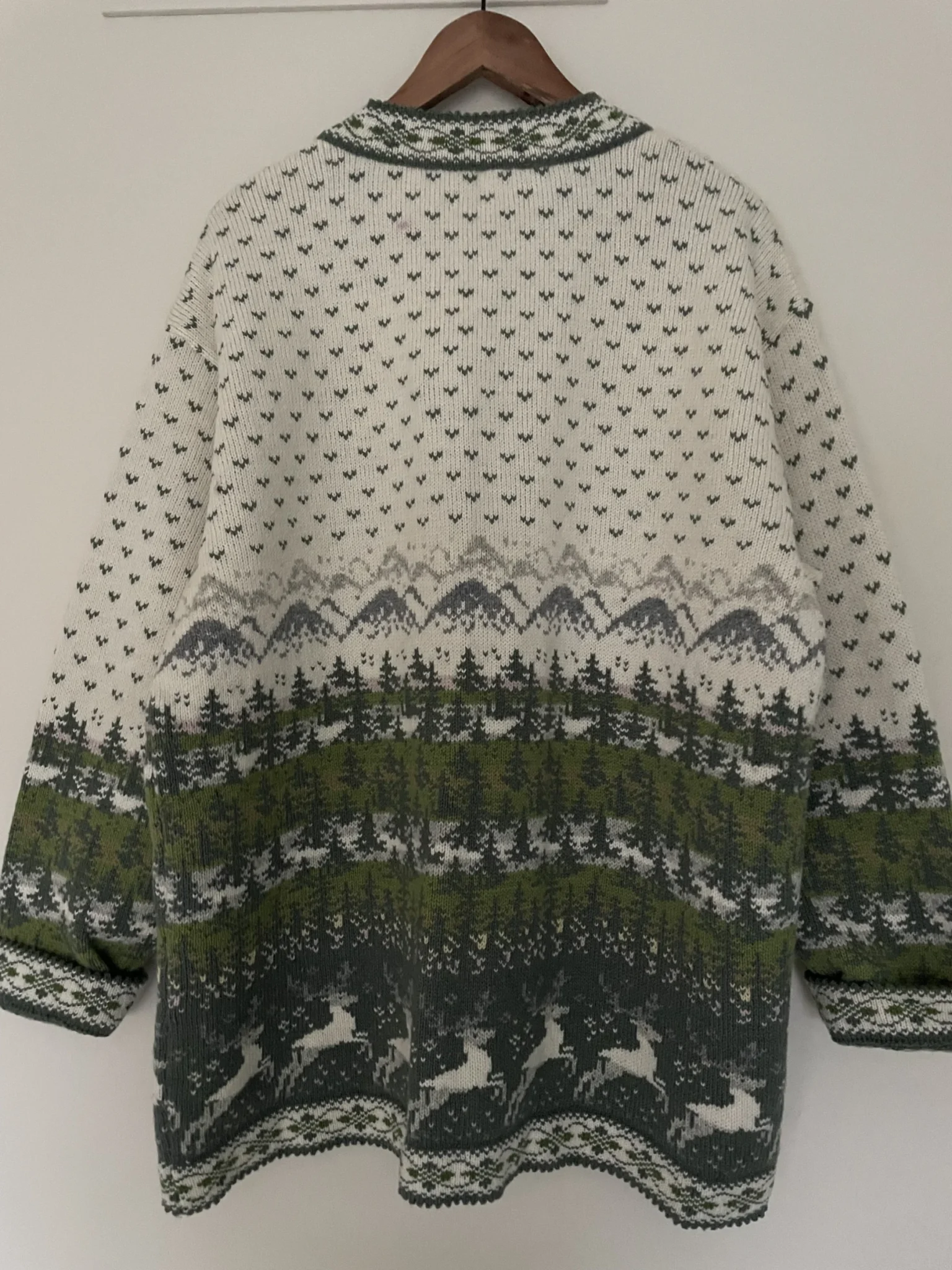 Image for Nordic wool cardigan, XL
