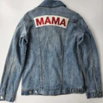 Featured thumbnail for Ingrid & Isabel MAMA Maternity Denim Jacket XS Light Wash Stretch Jean Jacket