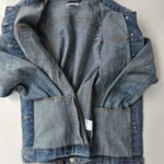 Thumbnail for Ingrid & Isabel MAMA Maternity Denim Jacket XS Light Wash Stretch Jean Jacket
