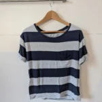 Featured thumbnail for American Eagle striped T-shirt, size S