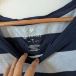 Thumbnail for American Eagle striped T-shirt, size S