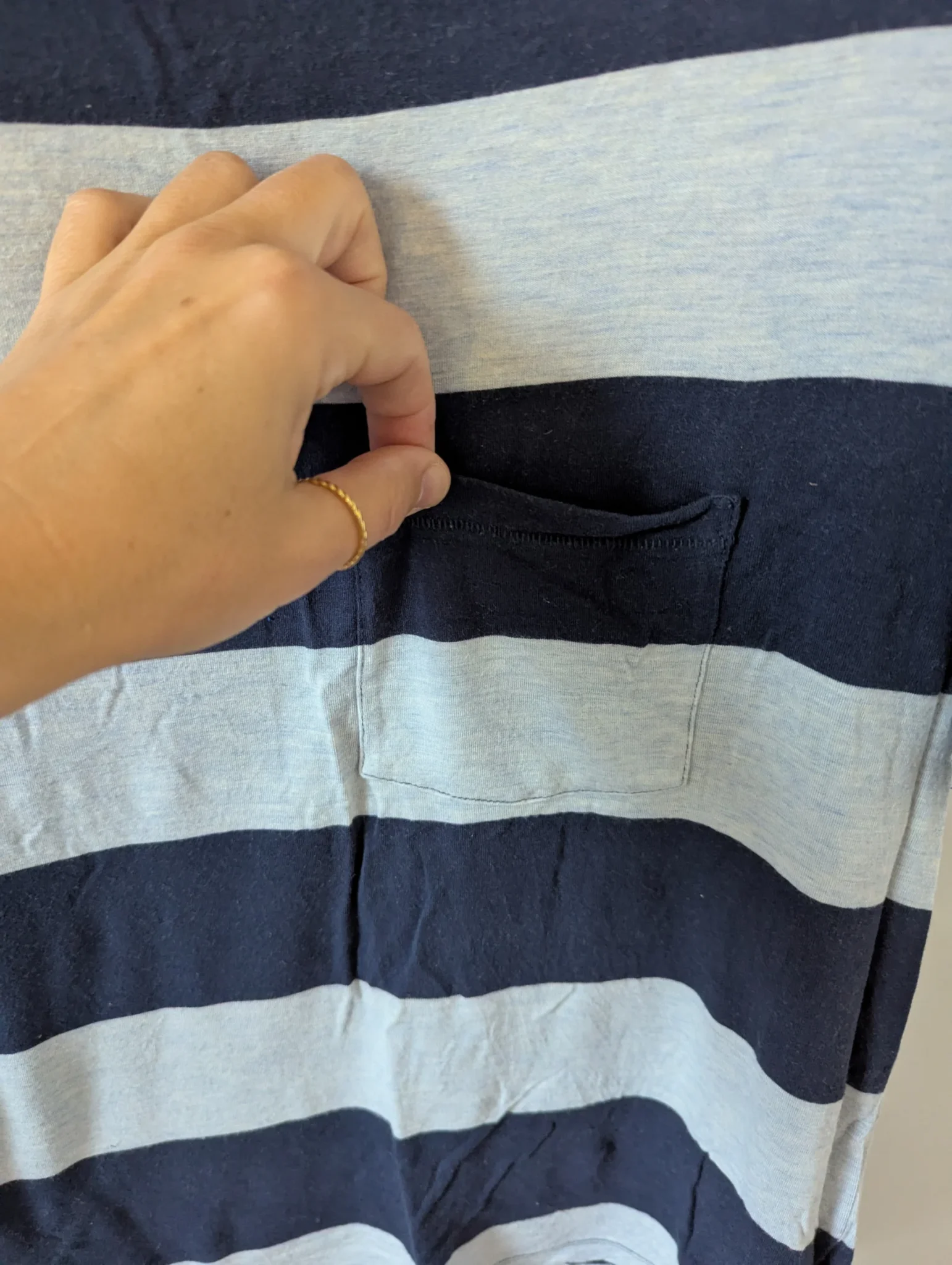 Image for American Eagle striped T-shirt, size S