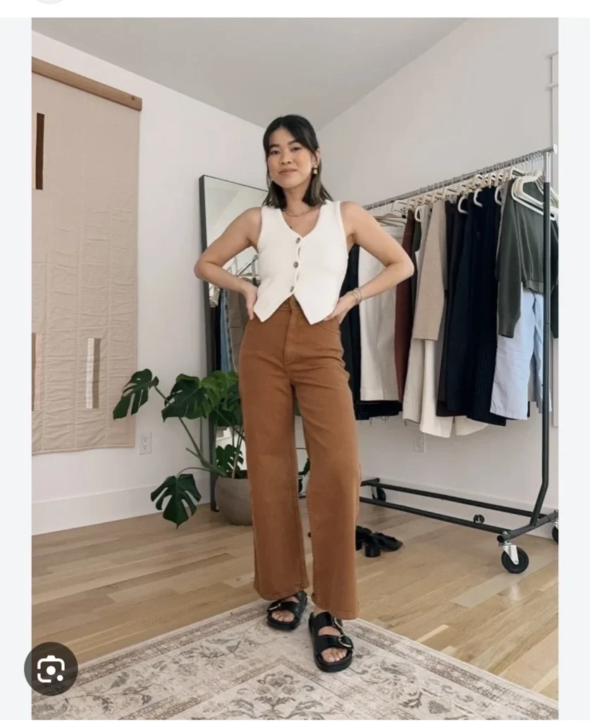 Featured image for Jeans Le CROP Sézane