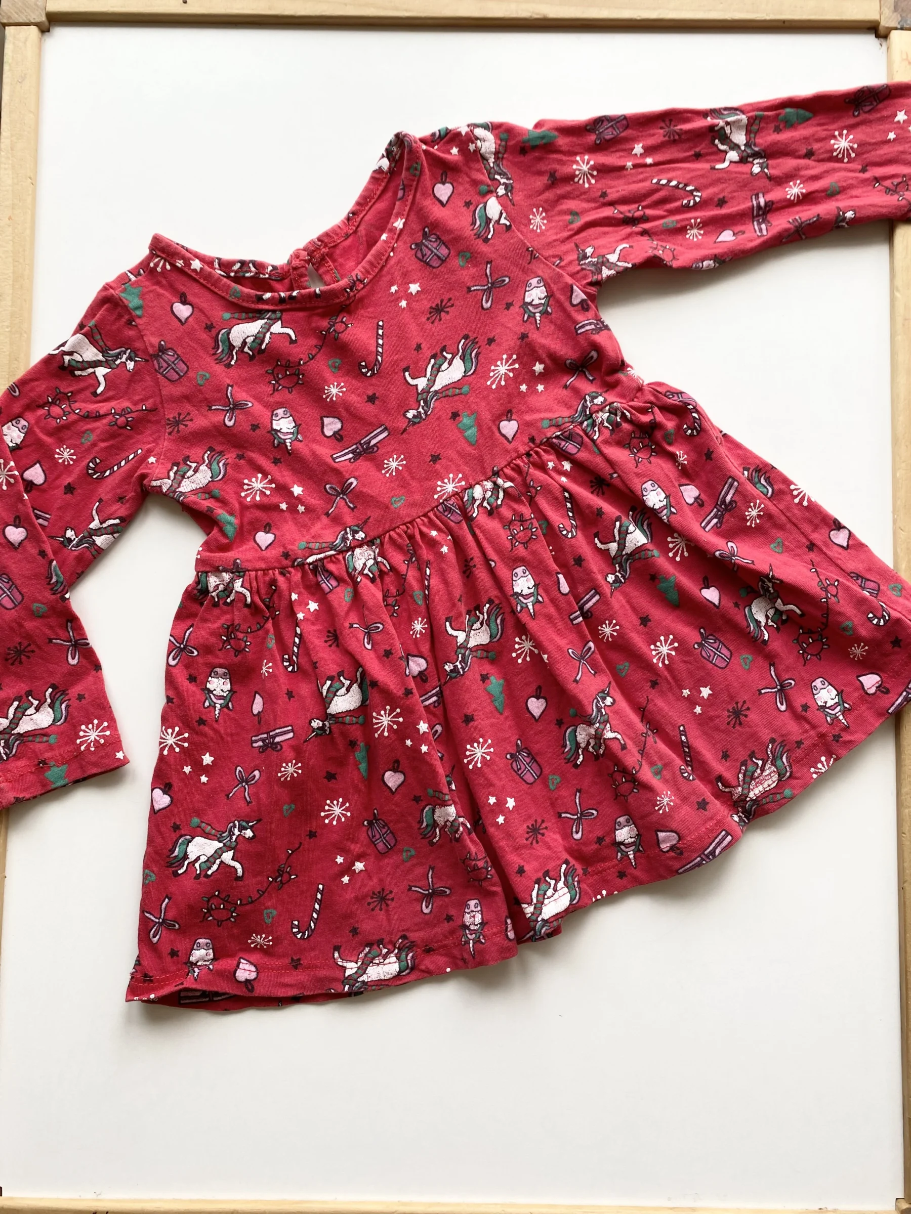 12M Red dress *Other seconde main