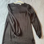 Featured thumbnail for Wilfred black satin dress