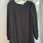 Thumbnail for Wilfred black satin dress