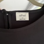 Thumbnail for Wilfred black satin dress