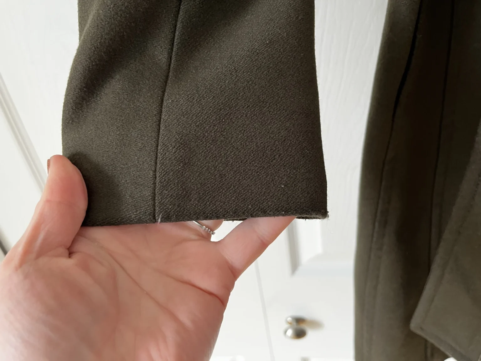 Image for Aritzia Babaton Atelier coat – Medium – Khaki green