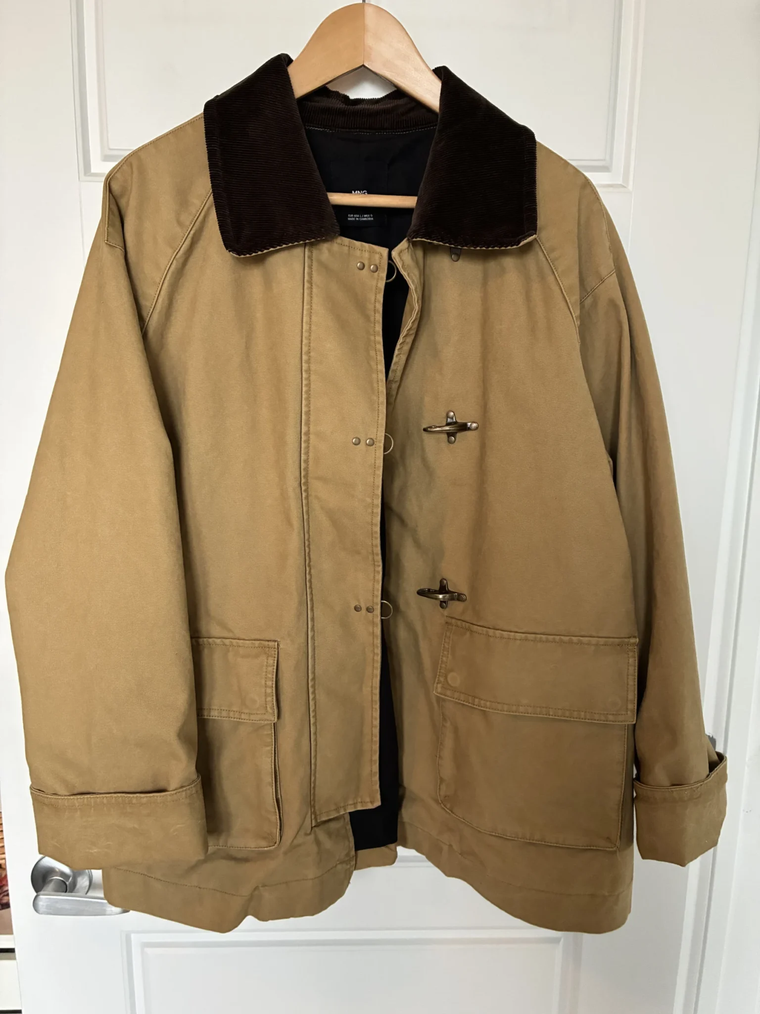 Image for Oversized Barn Jacket