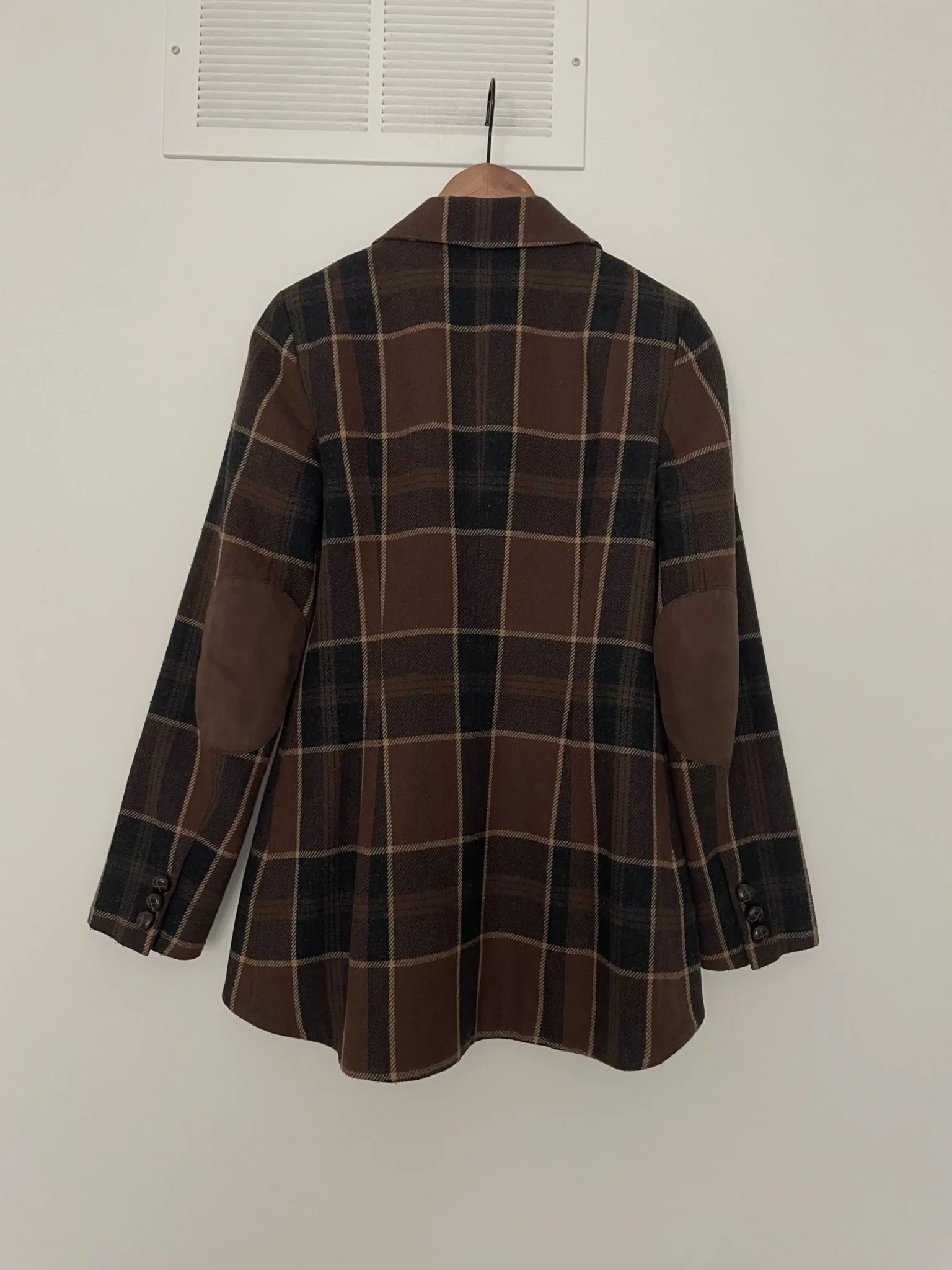 Image for Veston à carreaux preppy / équestre