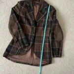 Thumbnail for Veston à carreaux preppy / équestre