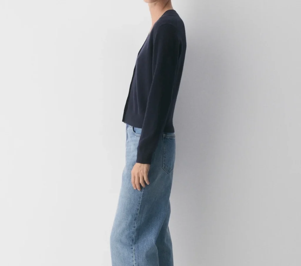 Image for Cardigan en cachemire - Aritzia | Marine XS
