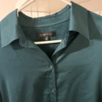 Thumbnail for Dynamite green satin dress