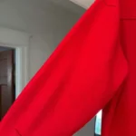 Thumbnail for Redstone vintage Y2K oversized red wool-blend overshirt