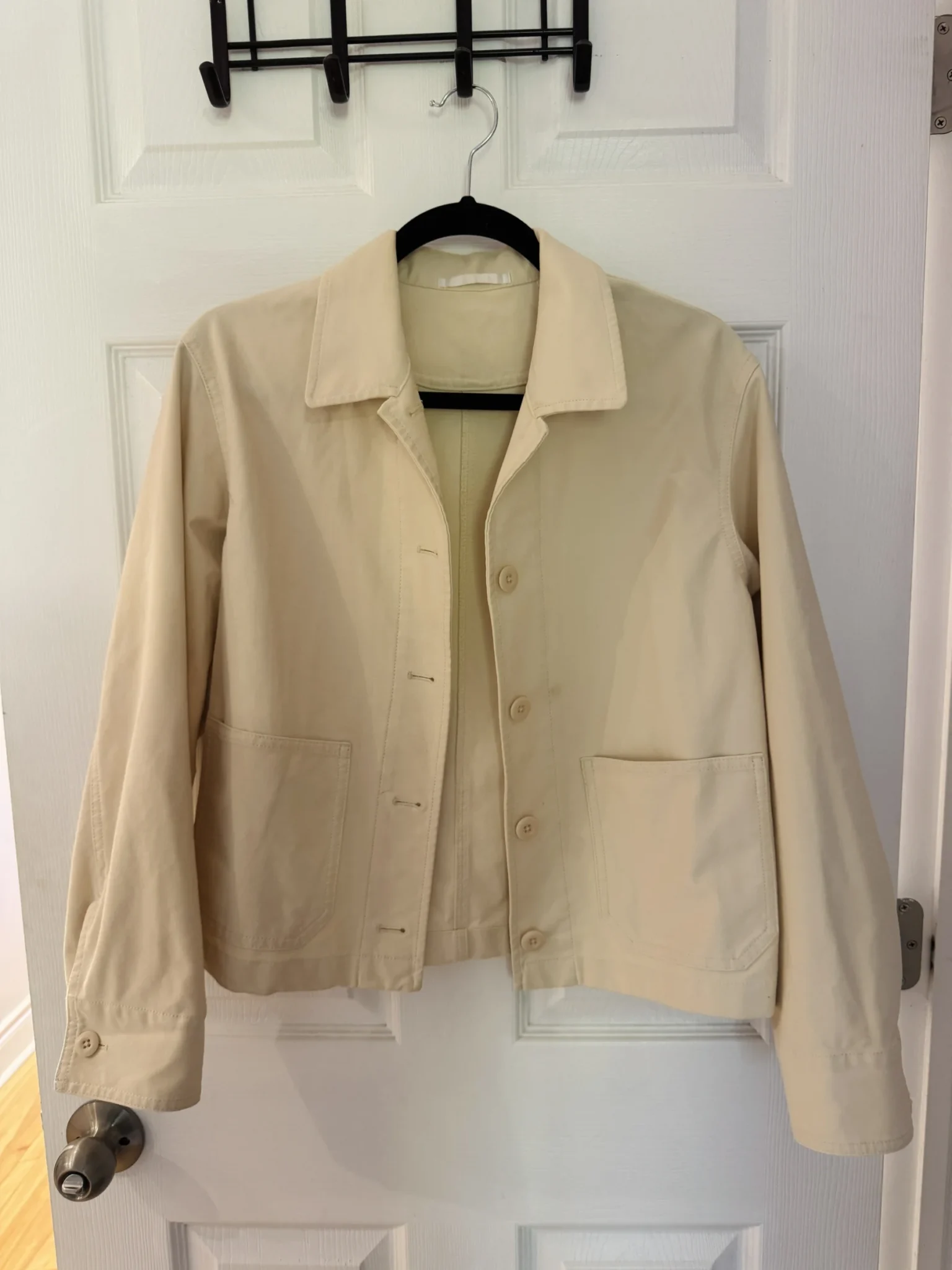 Featured image for Uniqlo beige autumn jacket, size S