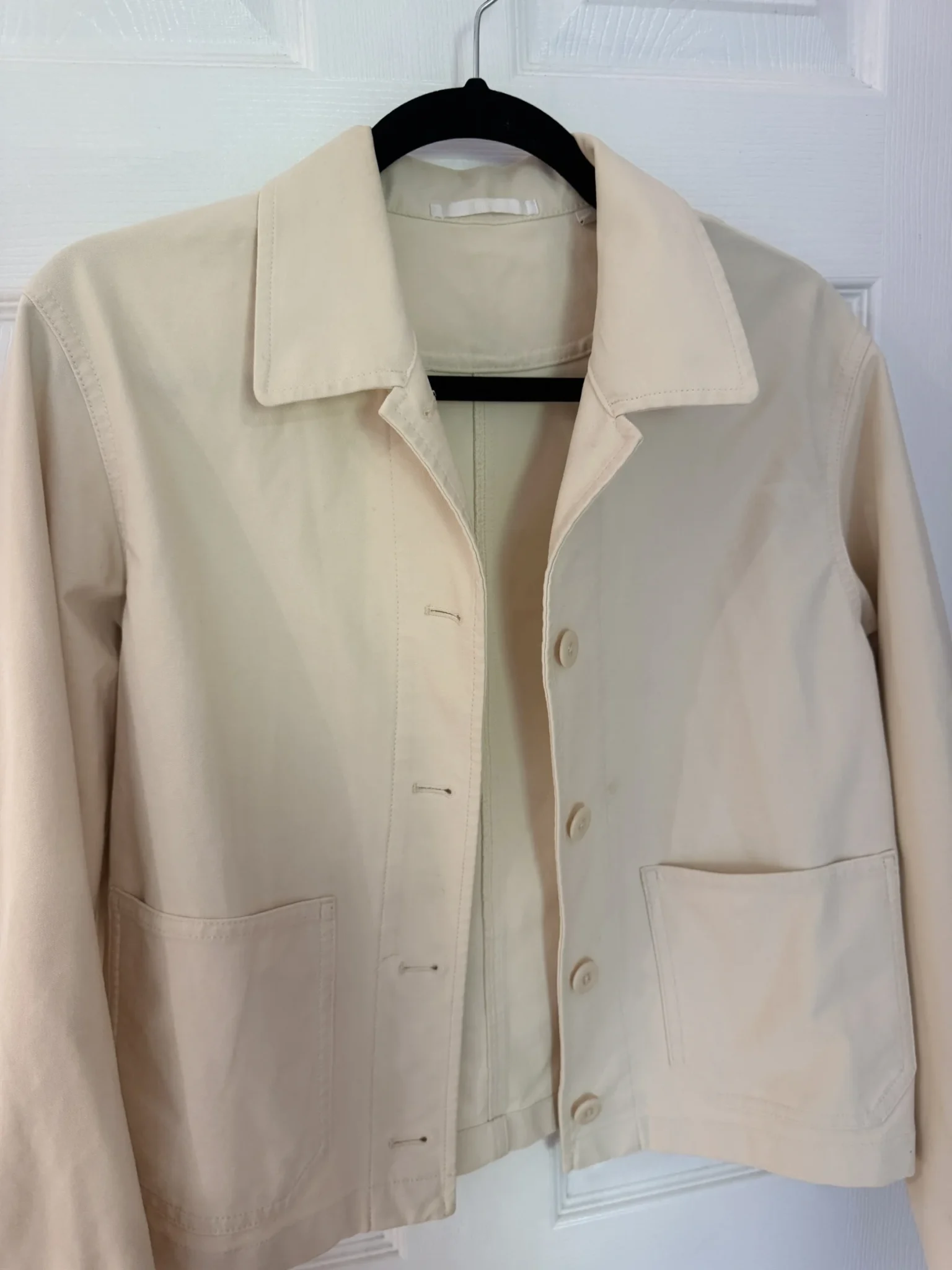 Image for Uniqlo beige autumn jacket, size S