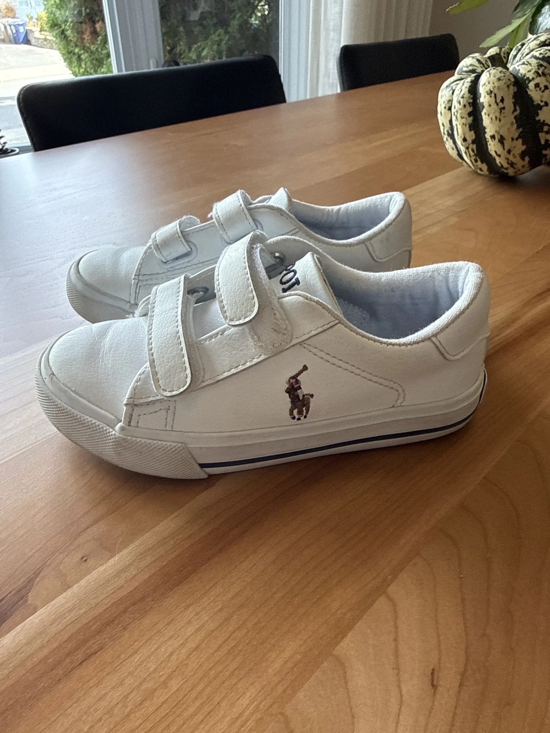 White shoes Lacoste seconde main