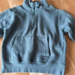 Thumbnail for Green half-zip jumper