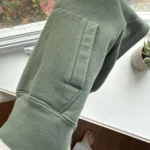Thumbnail for Green half-zip jumper