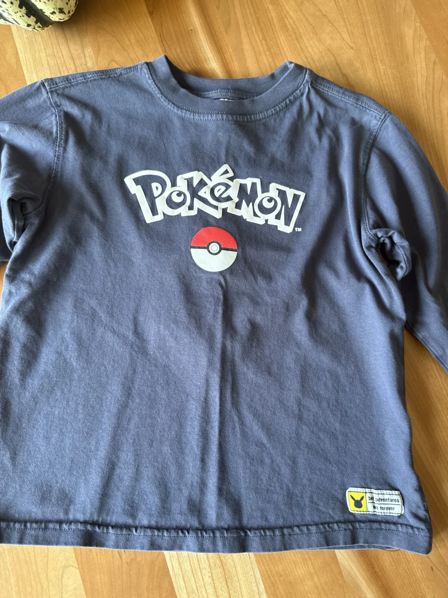 Image for Manches longues gris foncé Pokémon