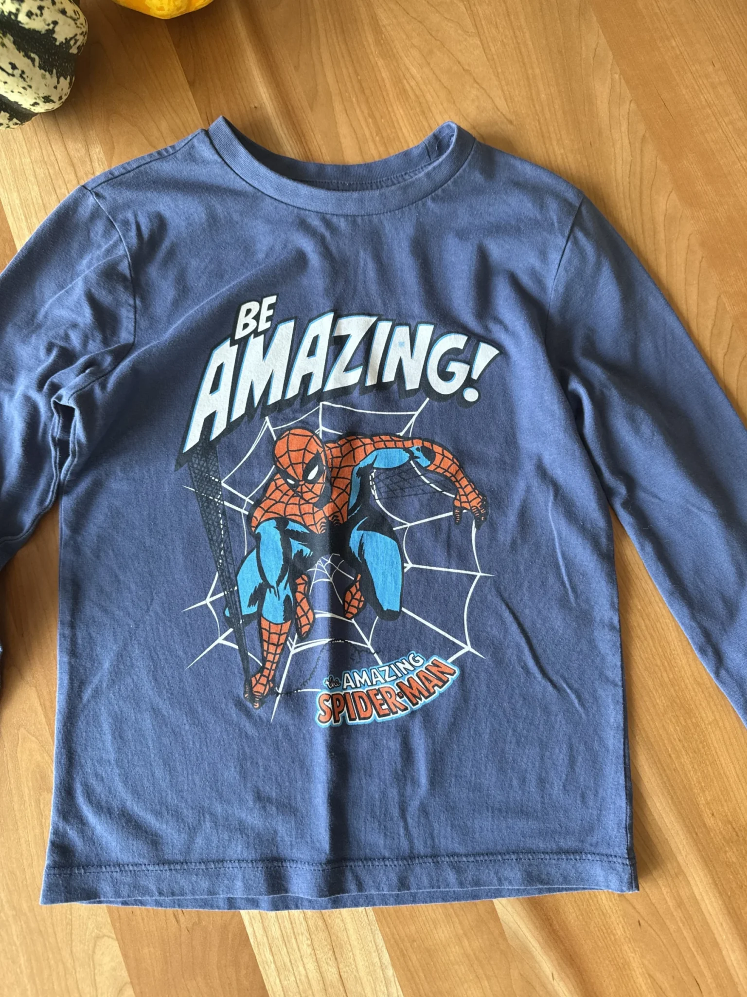Image for Manches longues bleu Spiderman