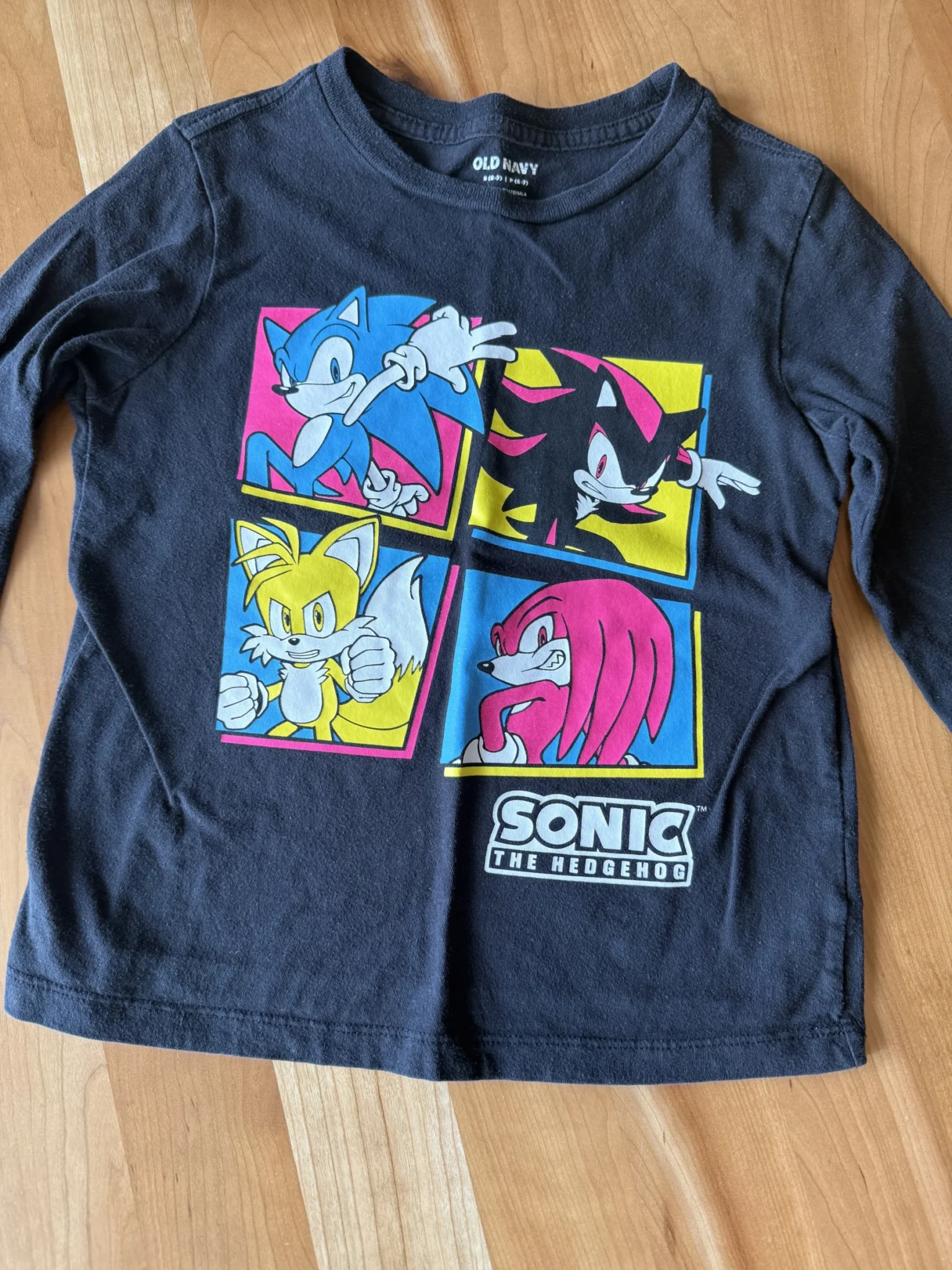 Image for Manches longues noir Sonic