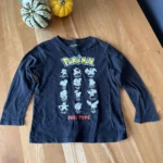 Featured thumbnail for Black Pokémon long-sleeved top