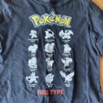 Thumbnail for Black Pokémon long-sleeved top