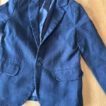 Thumbnail for Blue Martin linen jacket