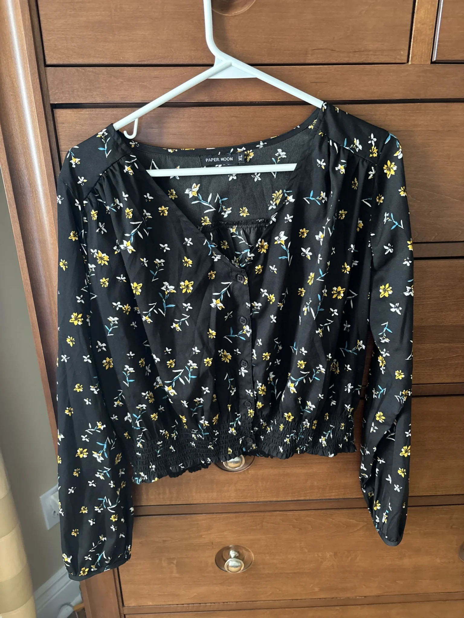 Featured image for Blouse fleurie
