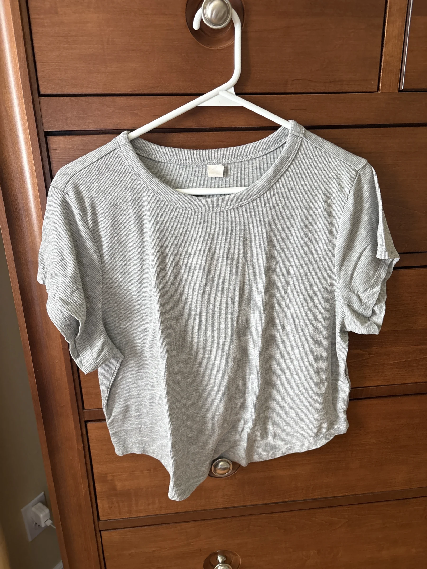 Chandail à manche courte gris Old navy seconde main
