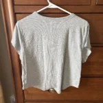 Thumbnail for Grey short-sleeved jumper