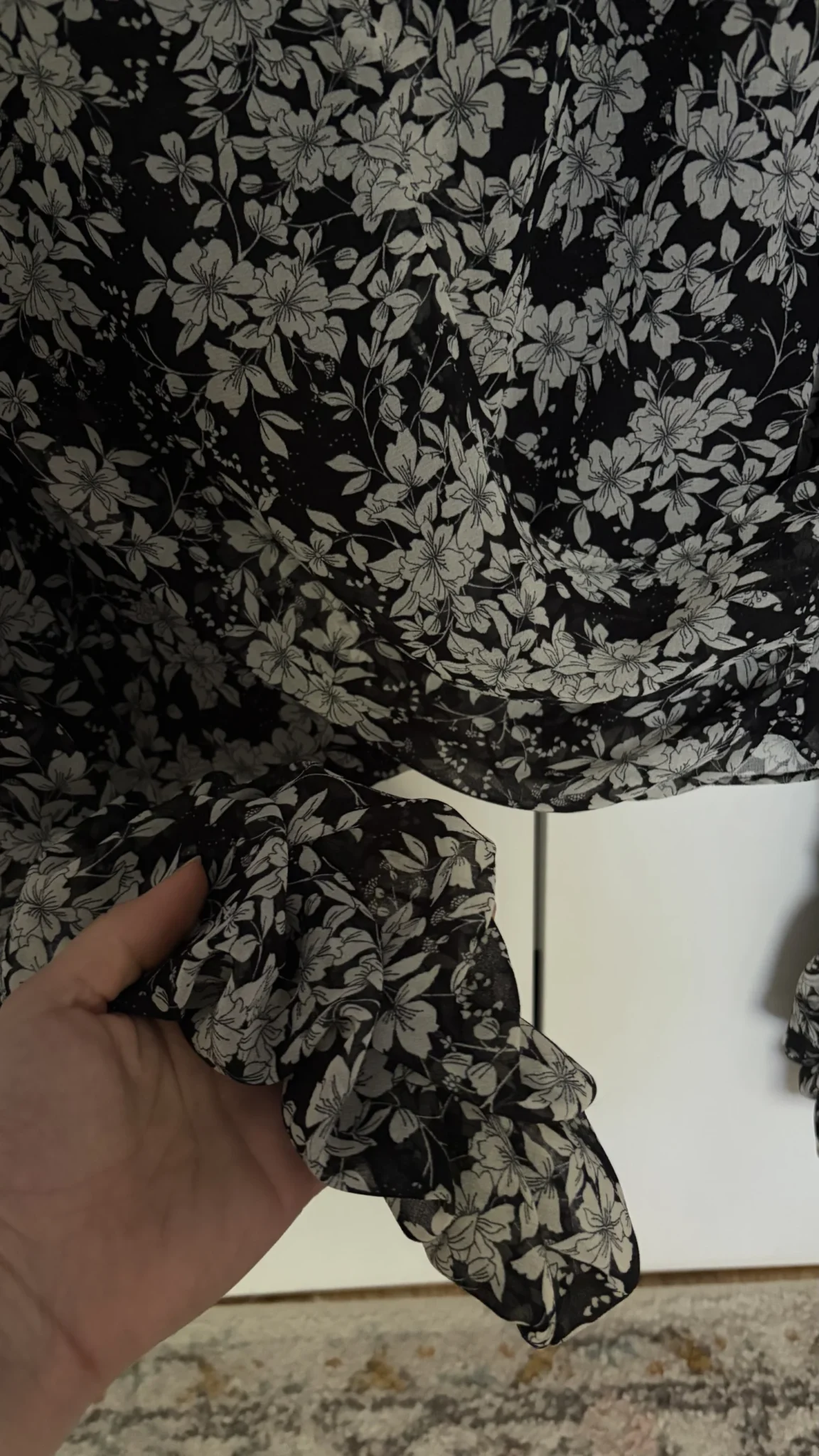 Image for Floral crop top