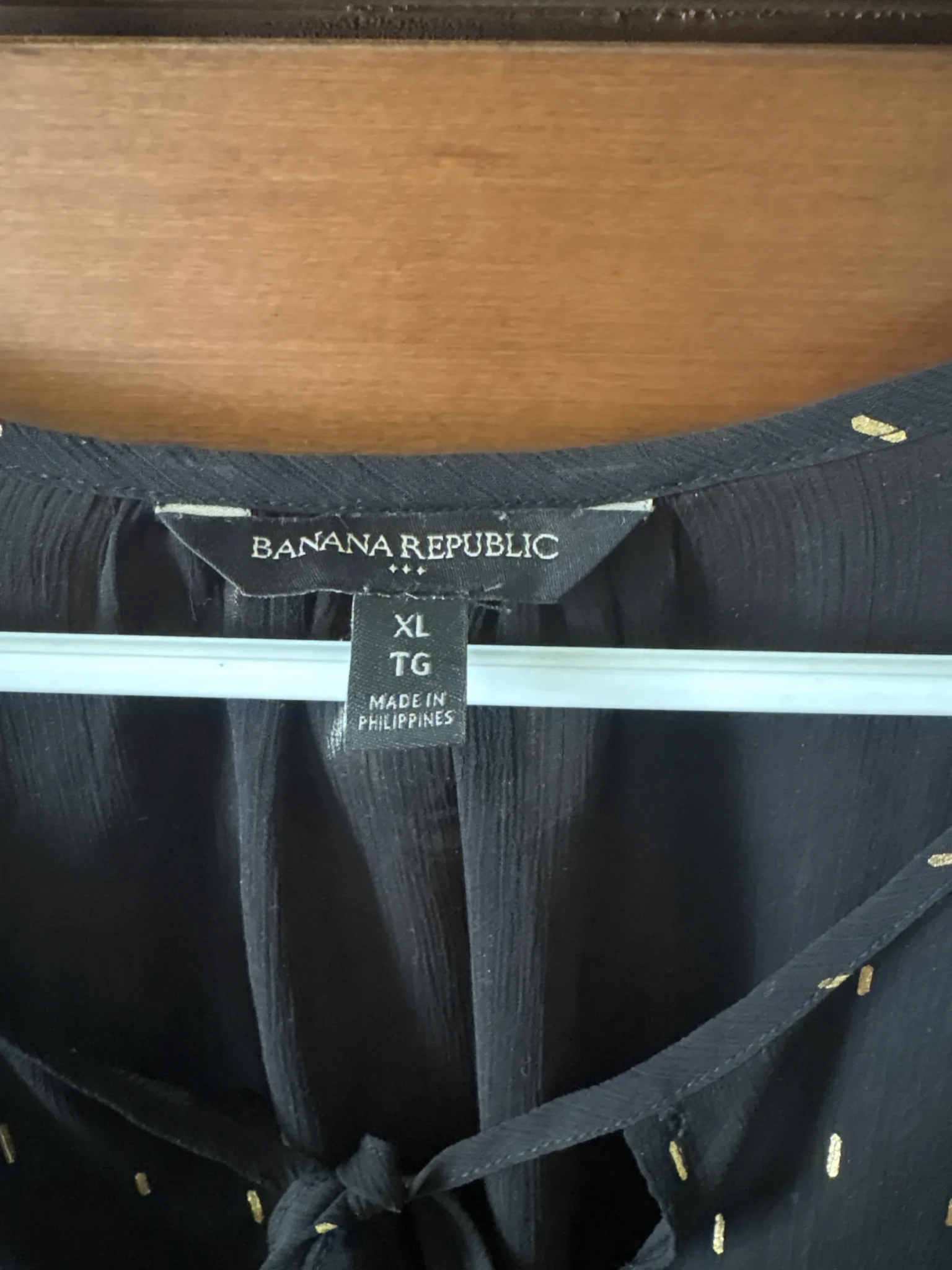 Image for Blouse noir et doré