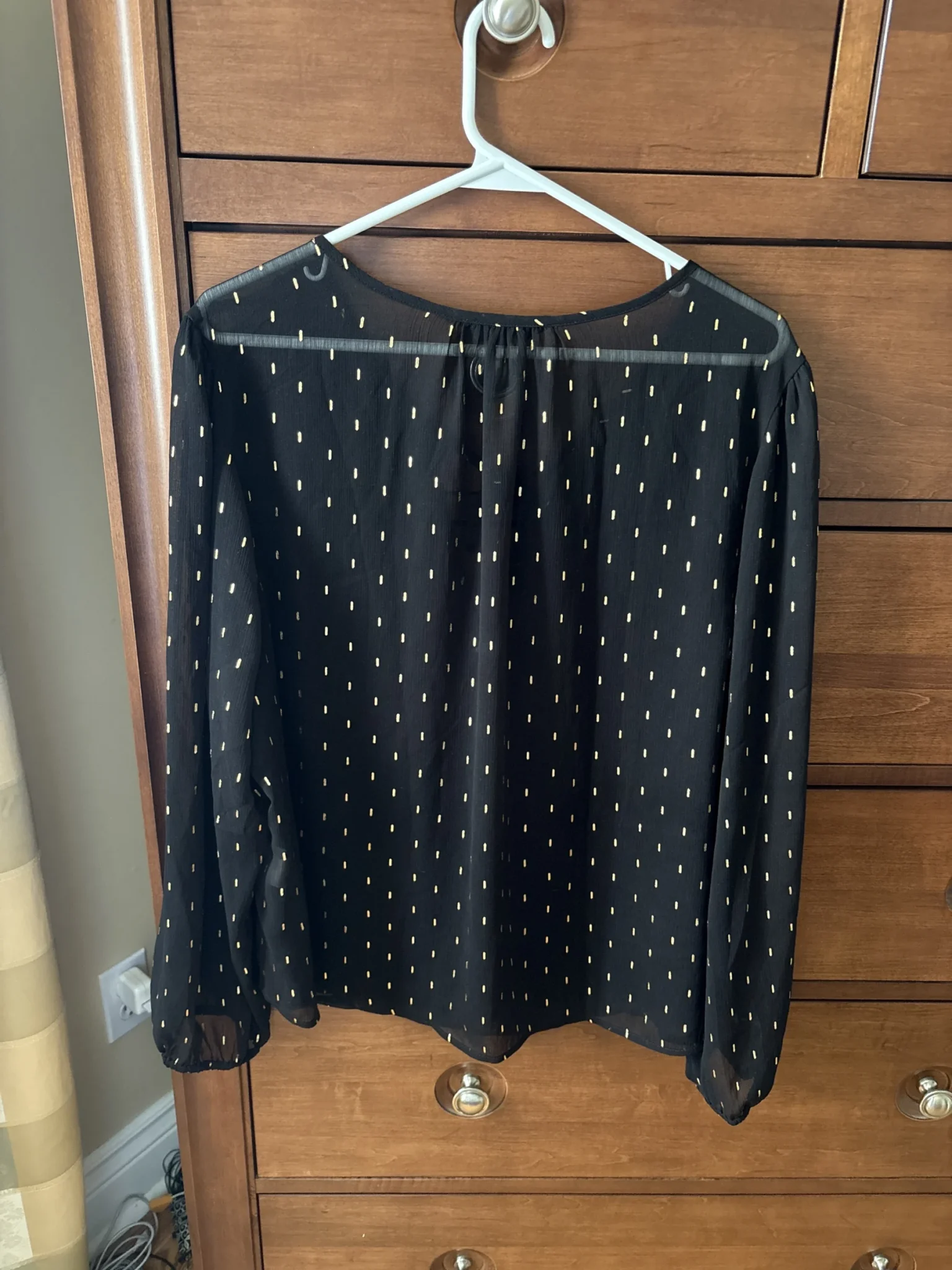 Image for Blouse noir et doré