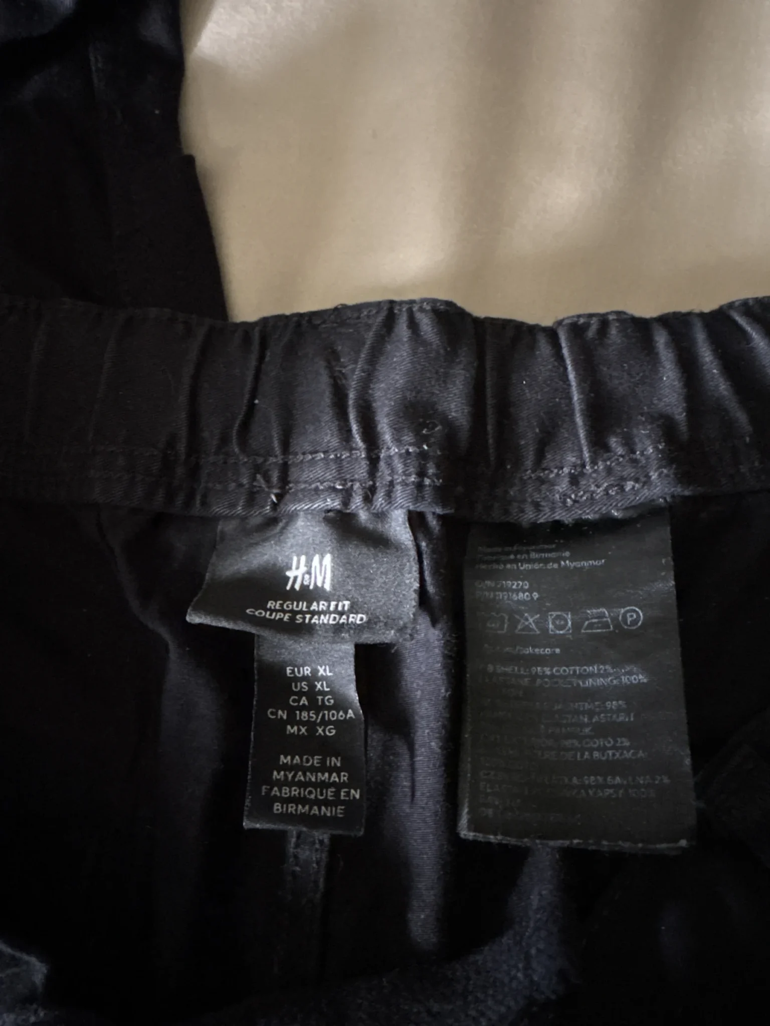 Image for Black trousers