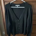 Featured thumbnail for Low-necked top with puffed sleeves