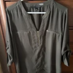 Featured thumbnail for Khaki blouse