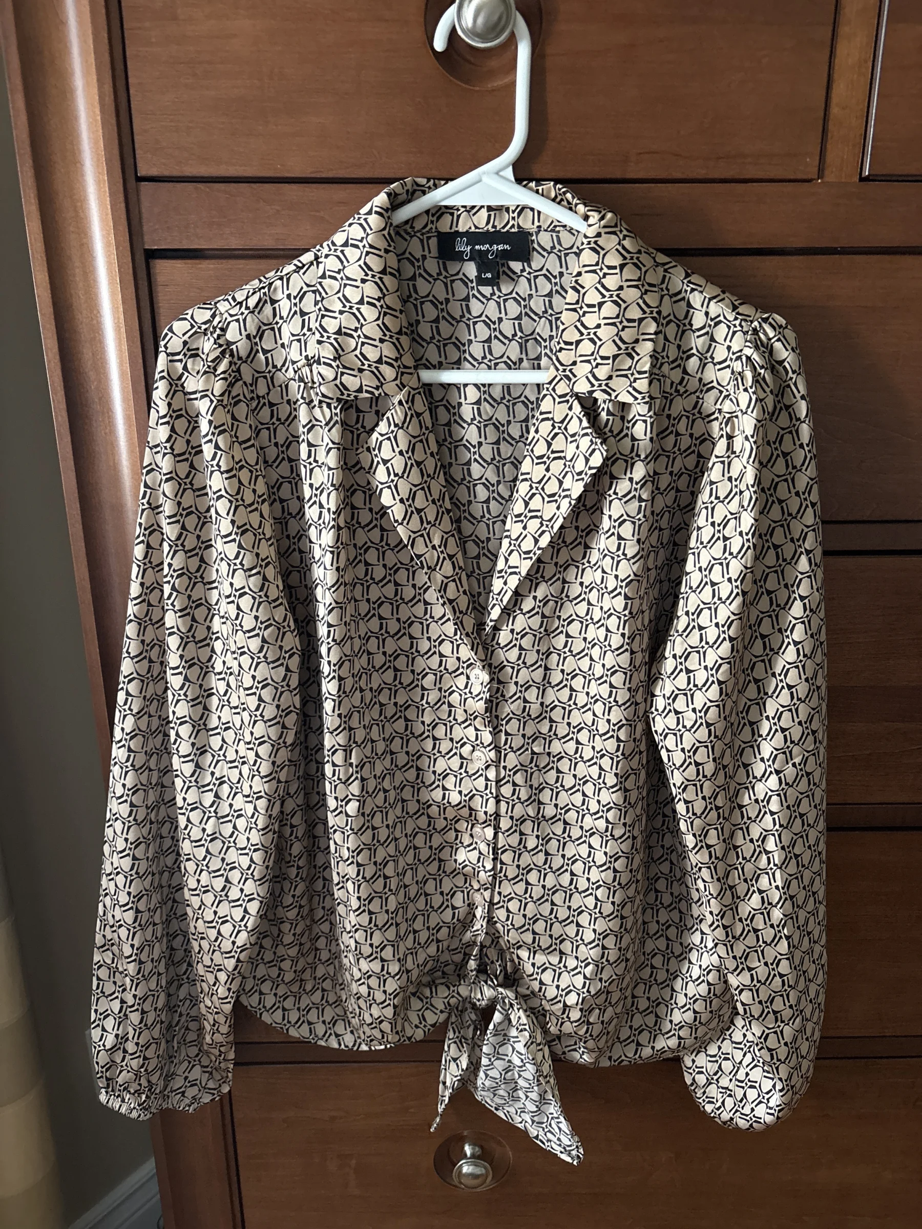 Blouse à motif *Autre seconde main