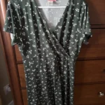 Featured thumbnail for Green dress with white flowers