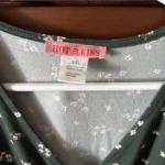 Thumbnail for Green dress with white flowers