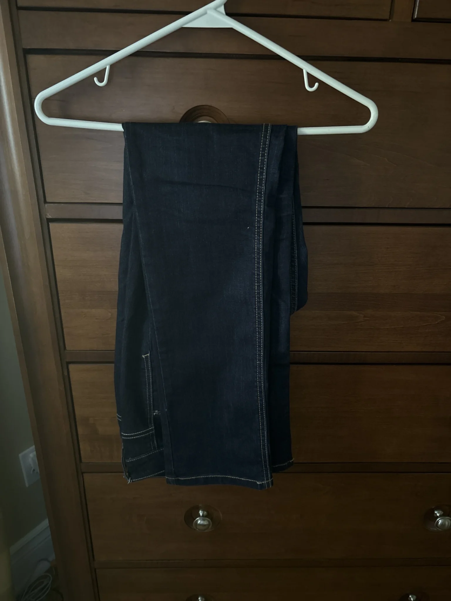 Image for Straight-cut blue jeans