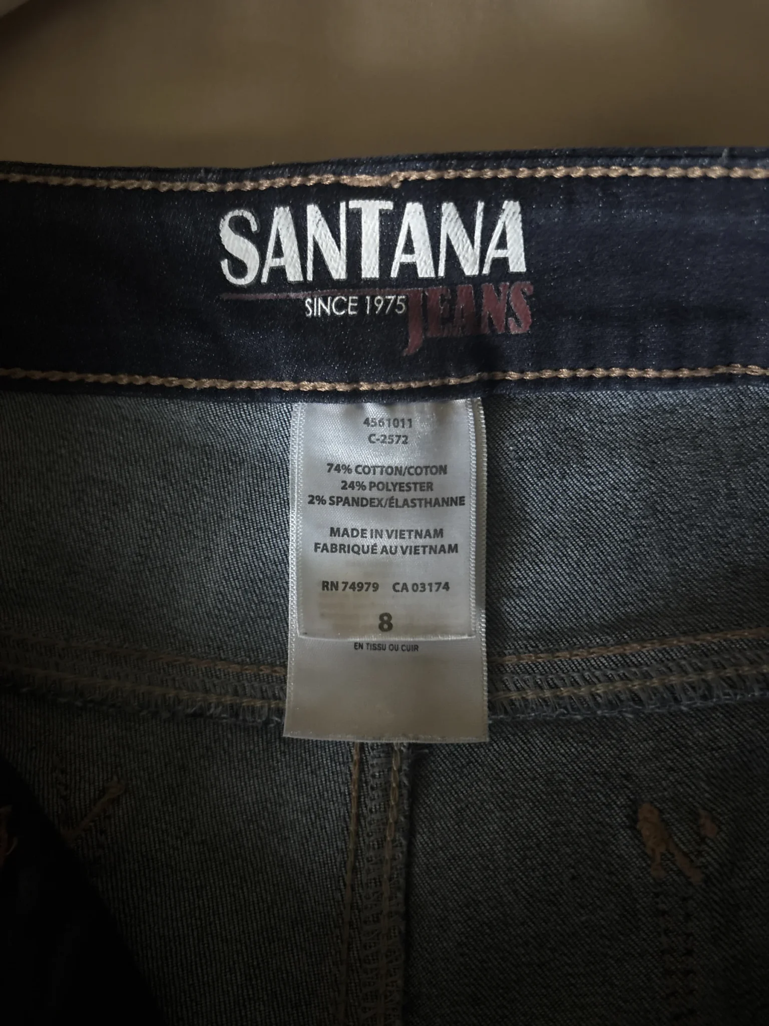 Image for Straight-cut blue jeans