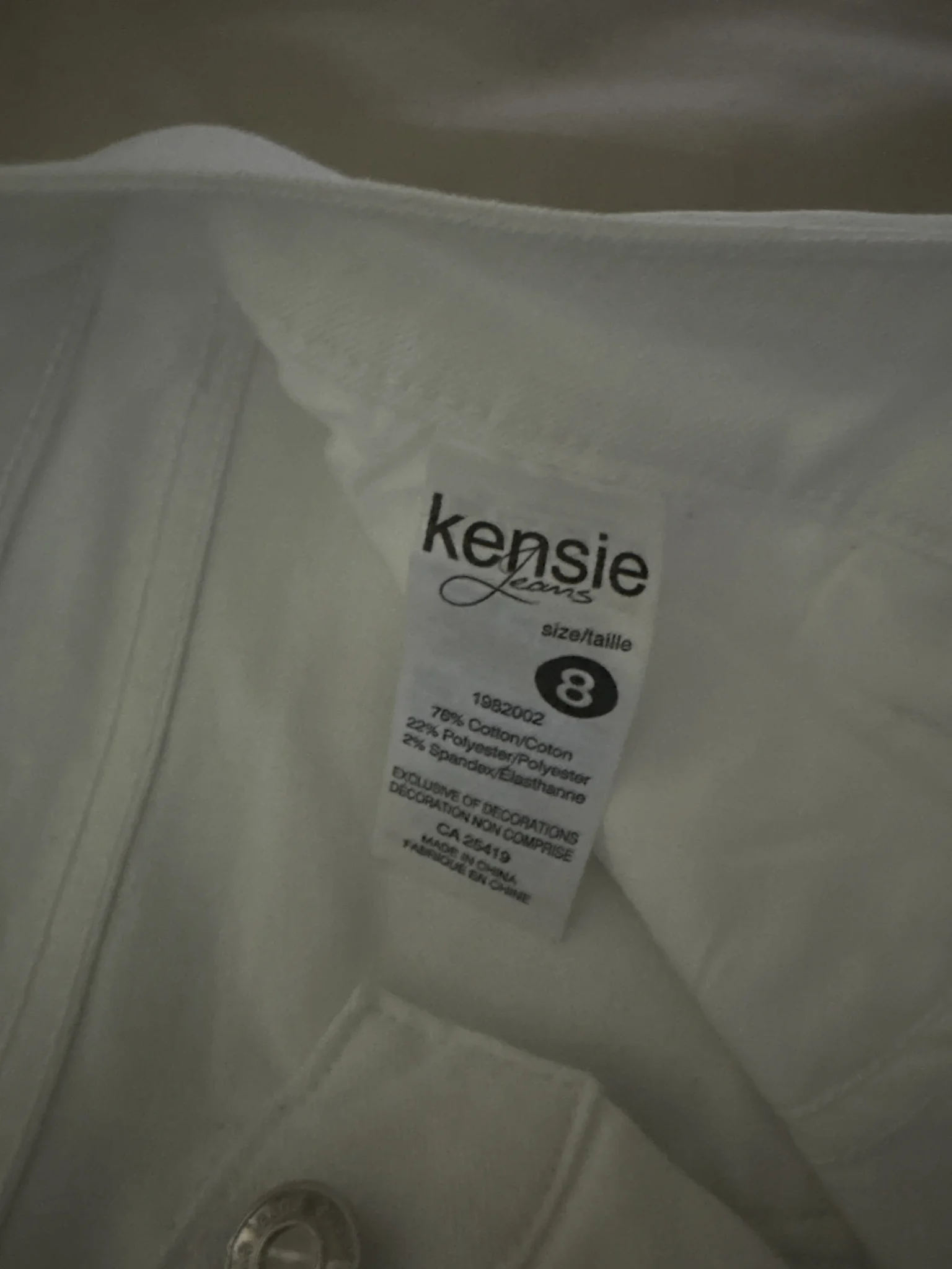 Image for White jeans