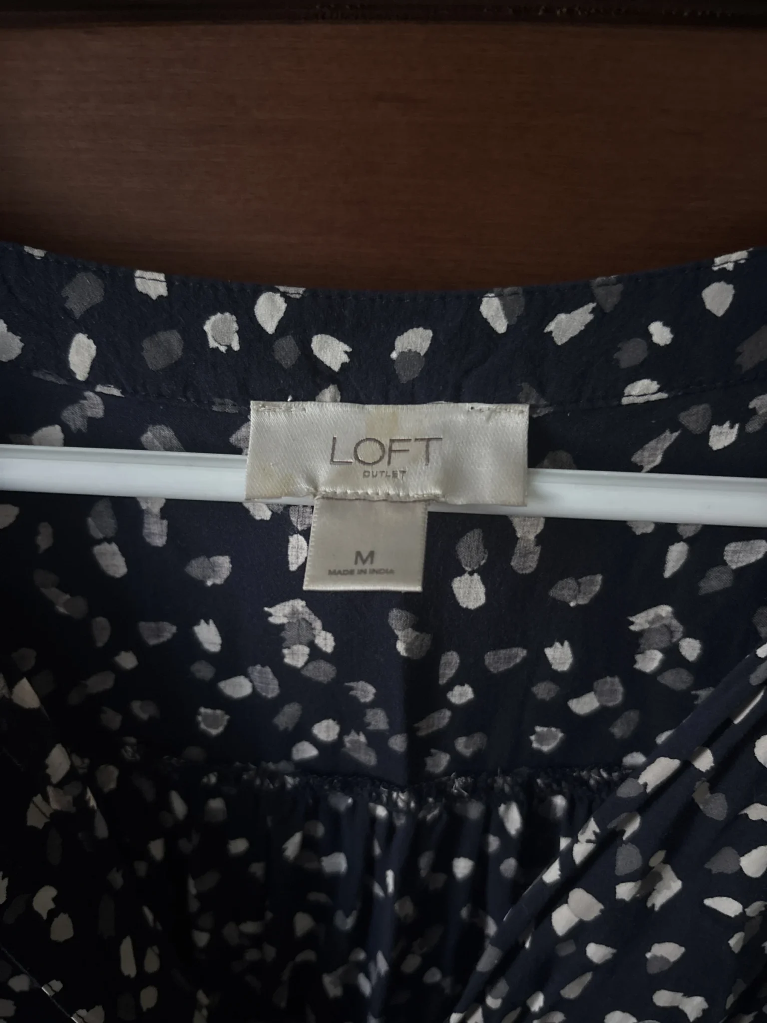 Image for Picot-trimmed blouse