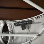 Thumbnail for White jumper with black checks