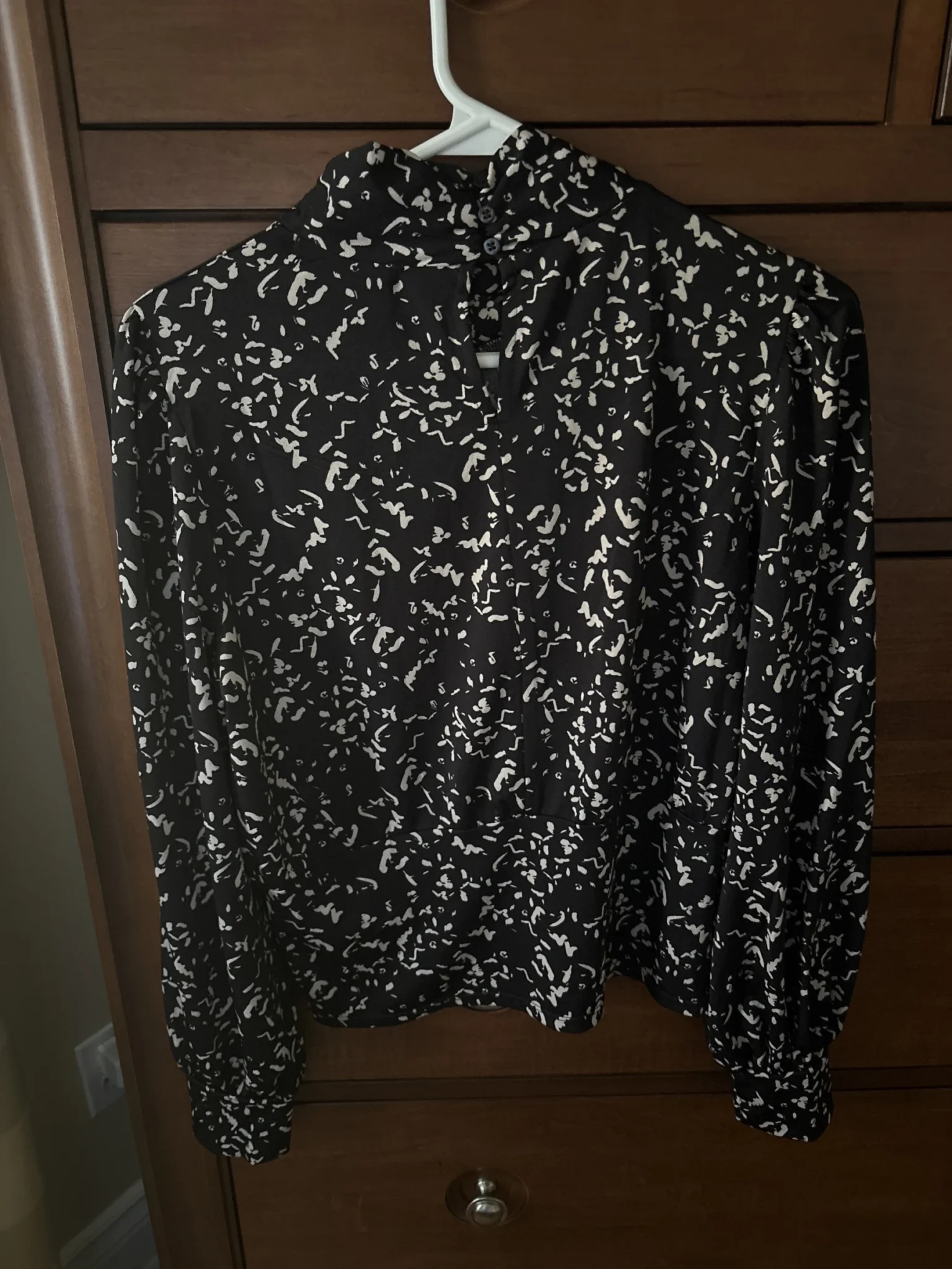 Image for Black and beige jumper