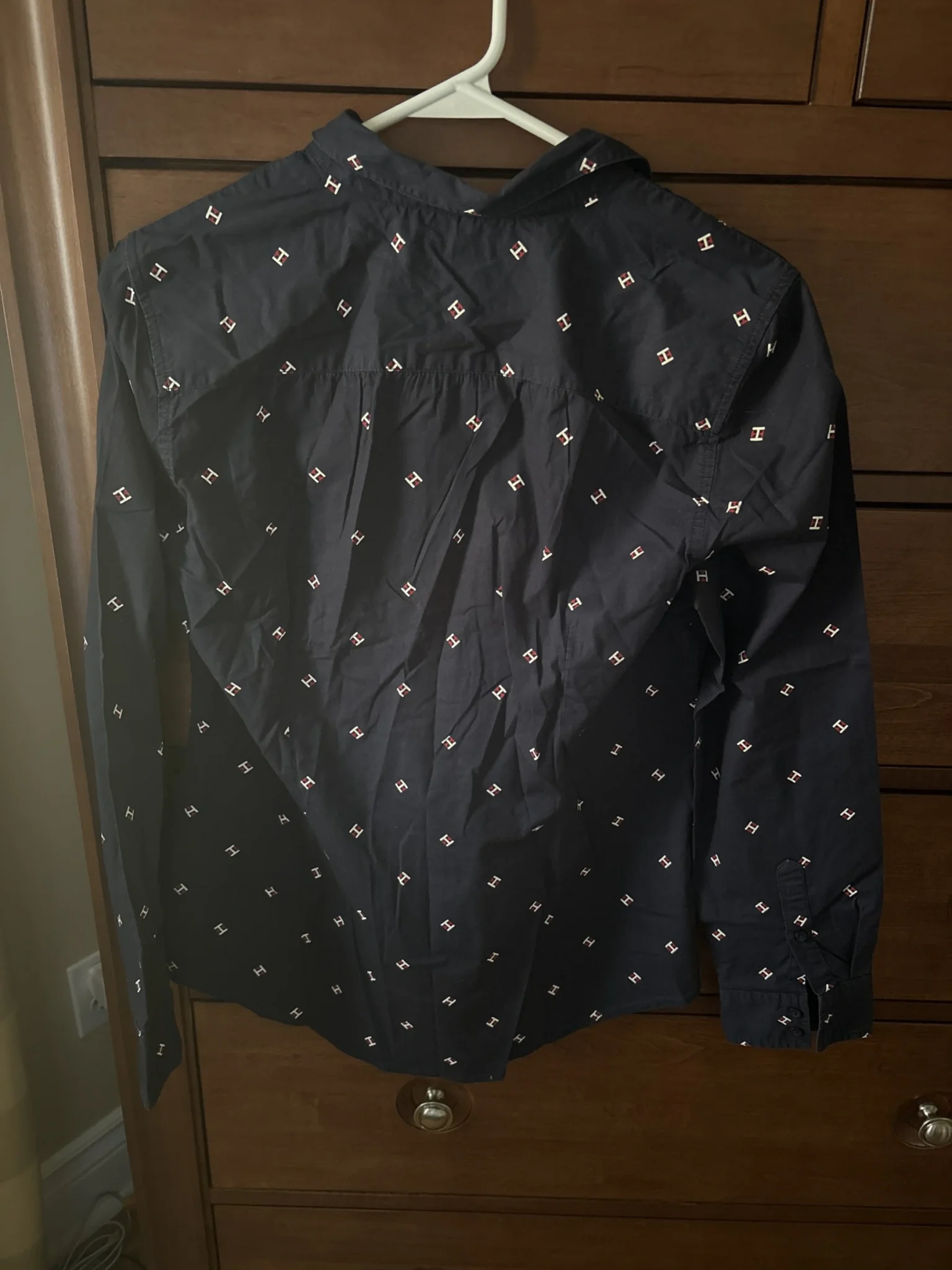 Image for Tommy Hilfiger navy shirt